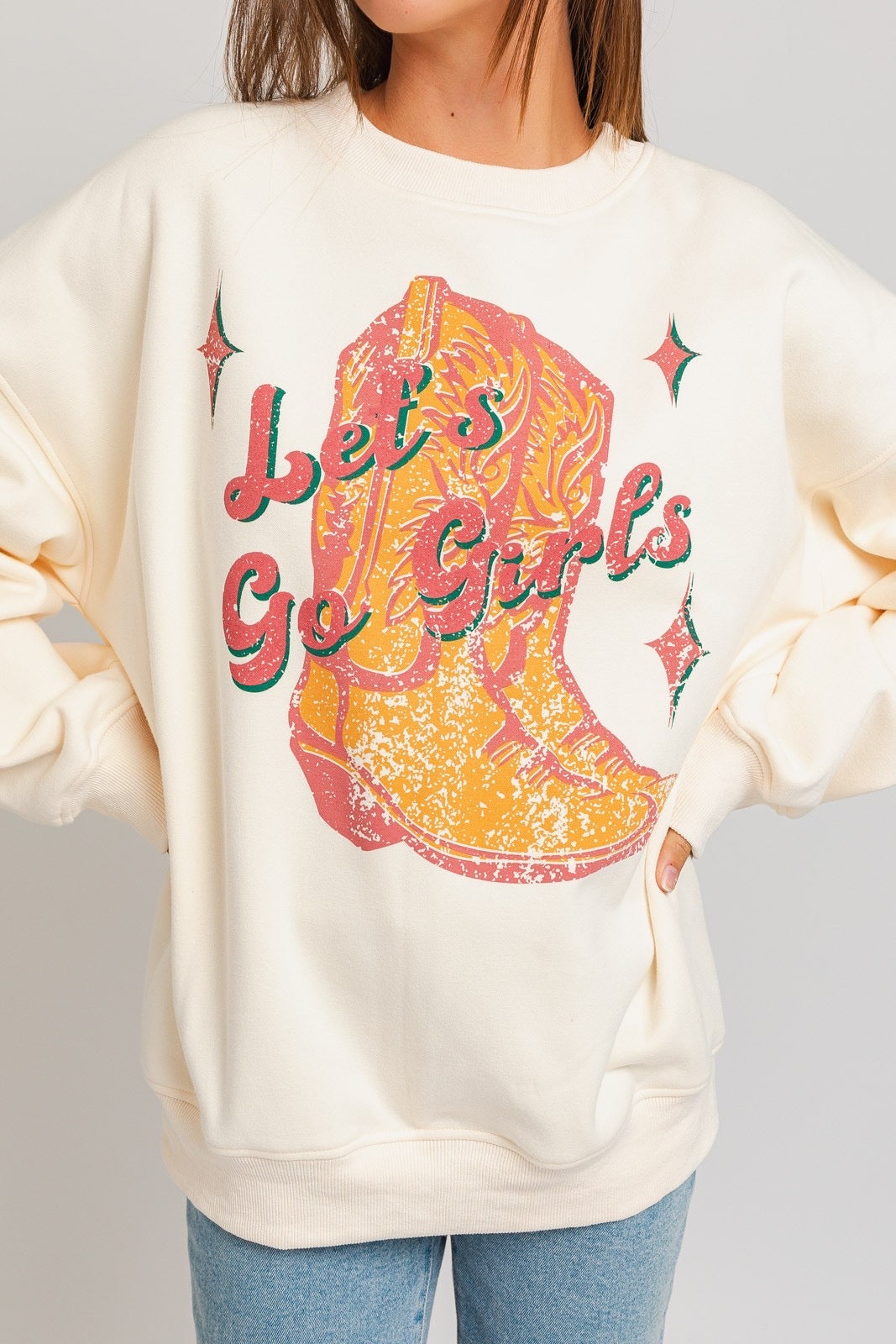 “Let’s Go Girls” sweatshirt