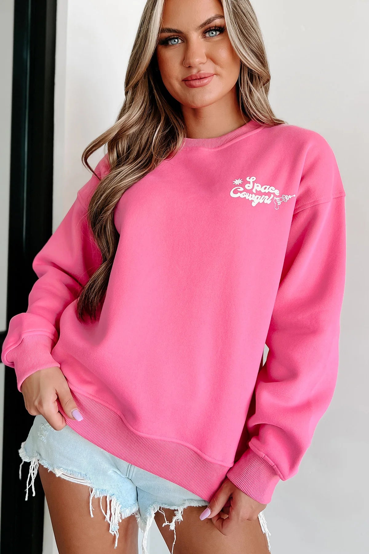 “Space Cowgirl” crewneck sweatshirt