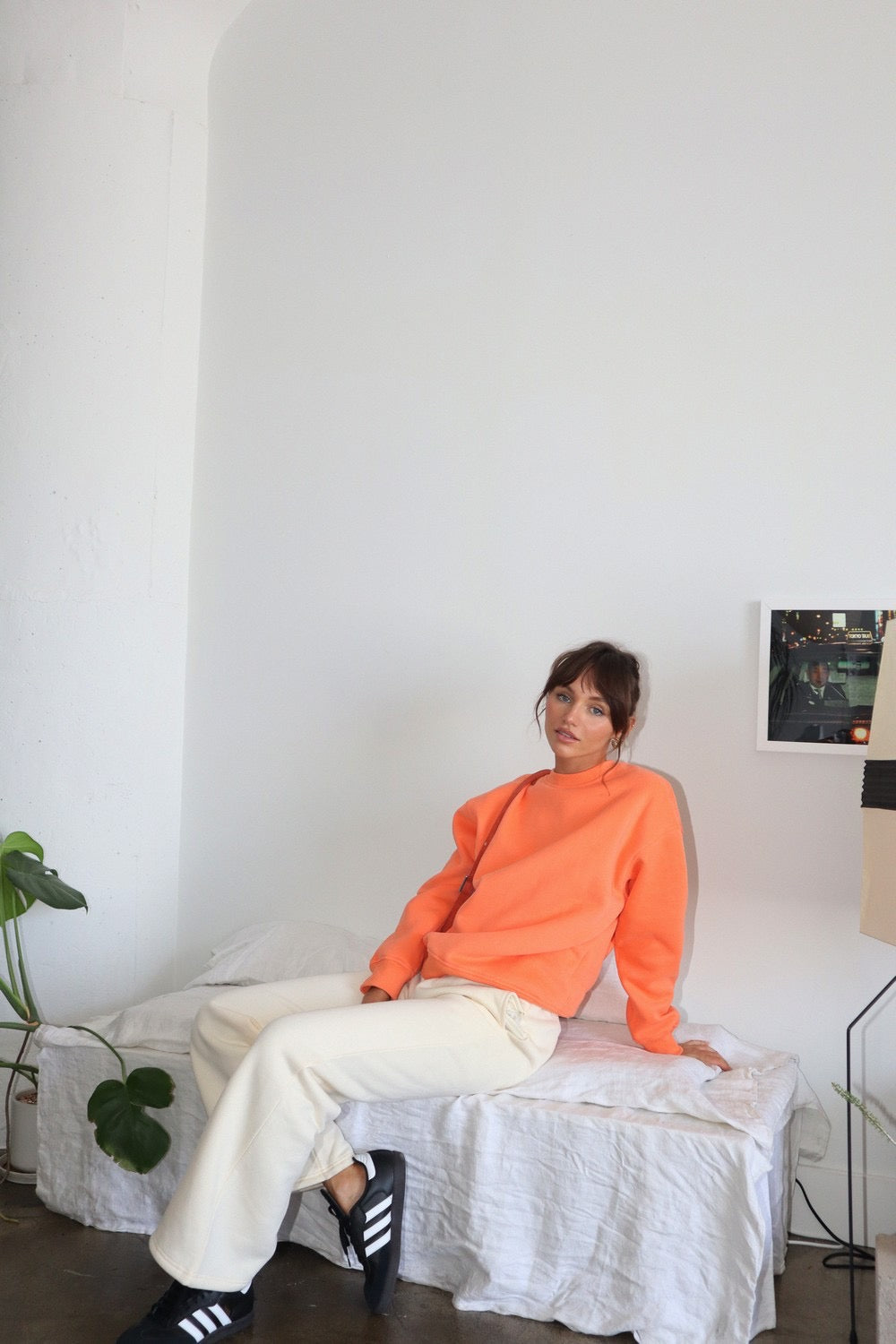 “Be Kind” pullover sweatshirt (orange)