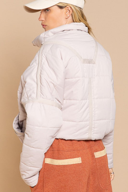 “Charlotte” quilted jacket