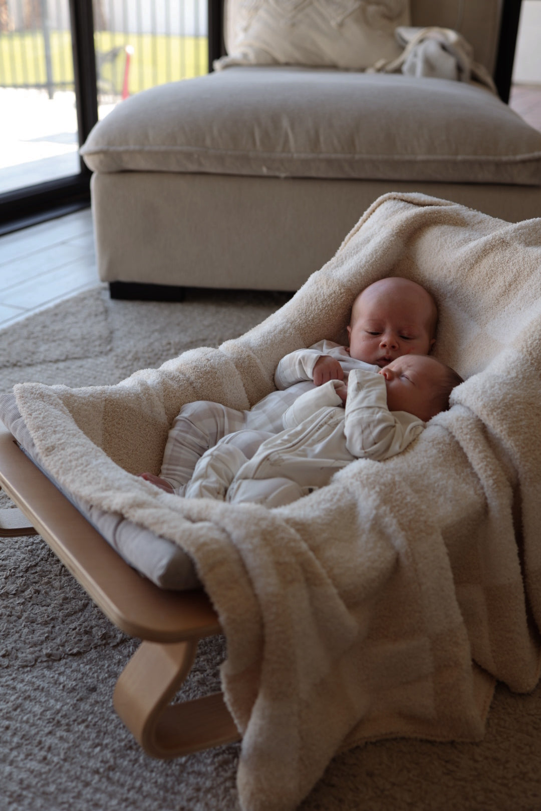 Bamboo Zip Pajamas | Gingham