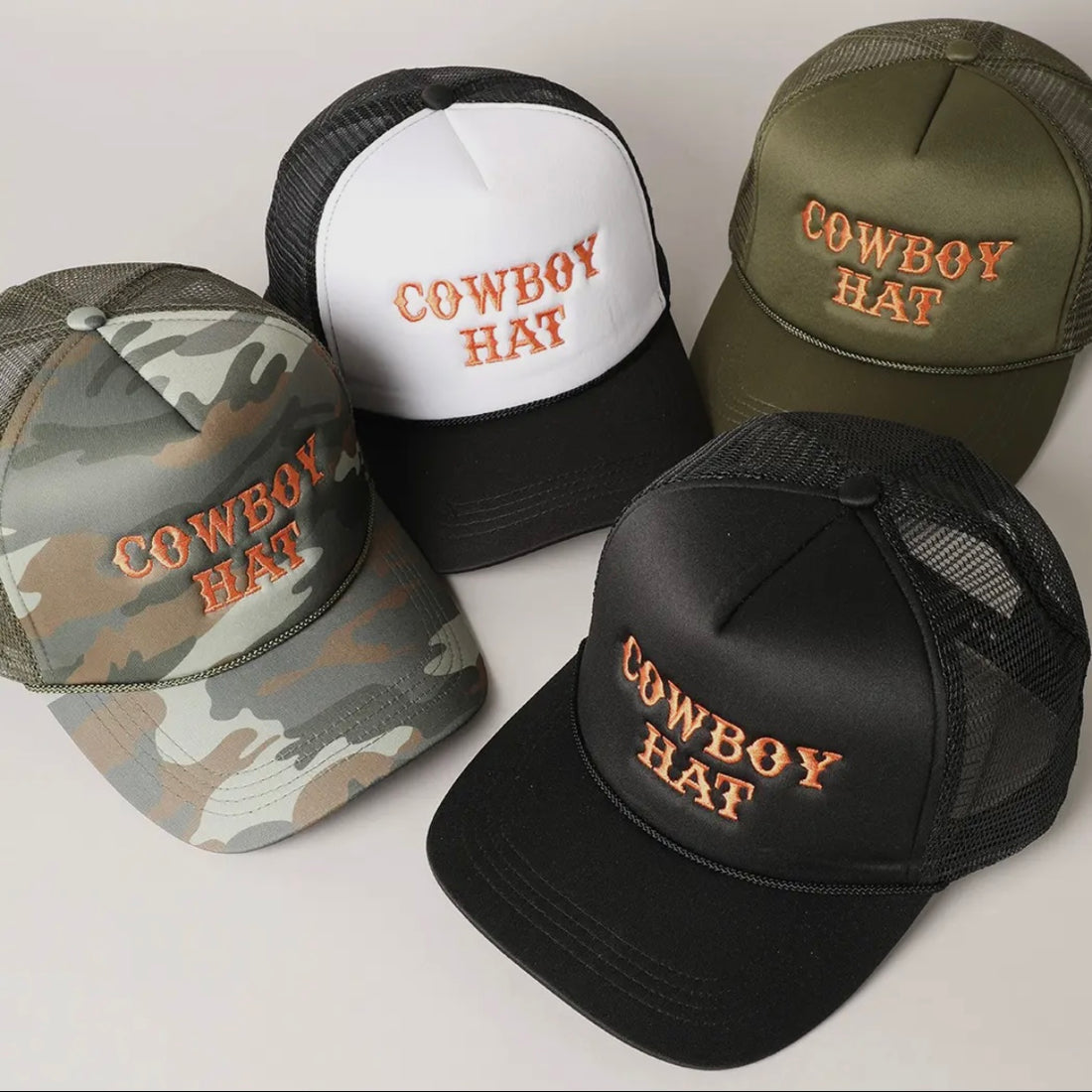 Cowboy Hat Trucker Hat main image 0