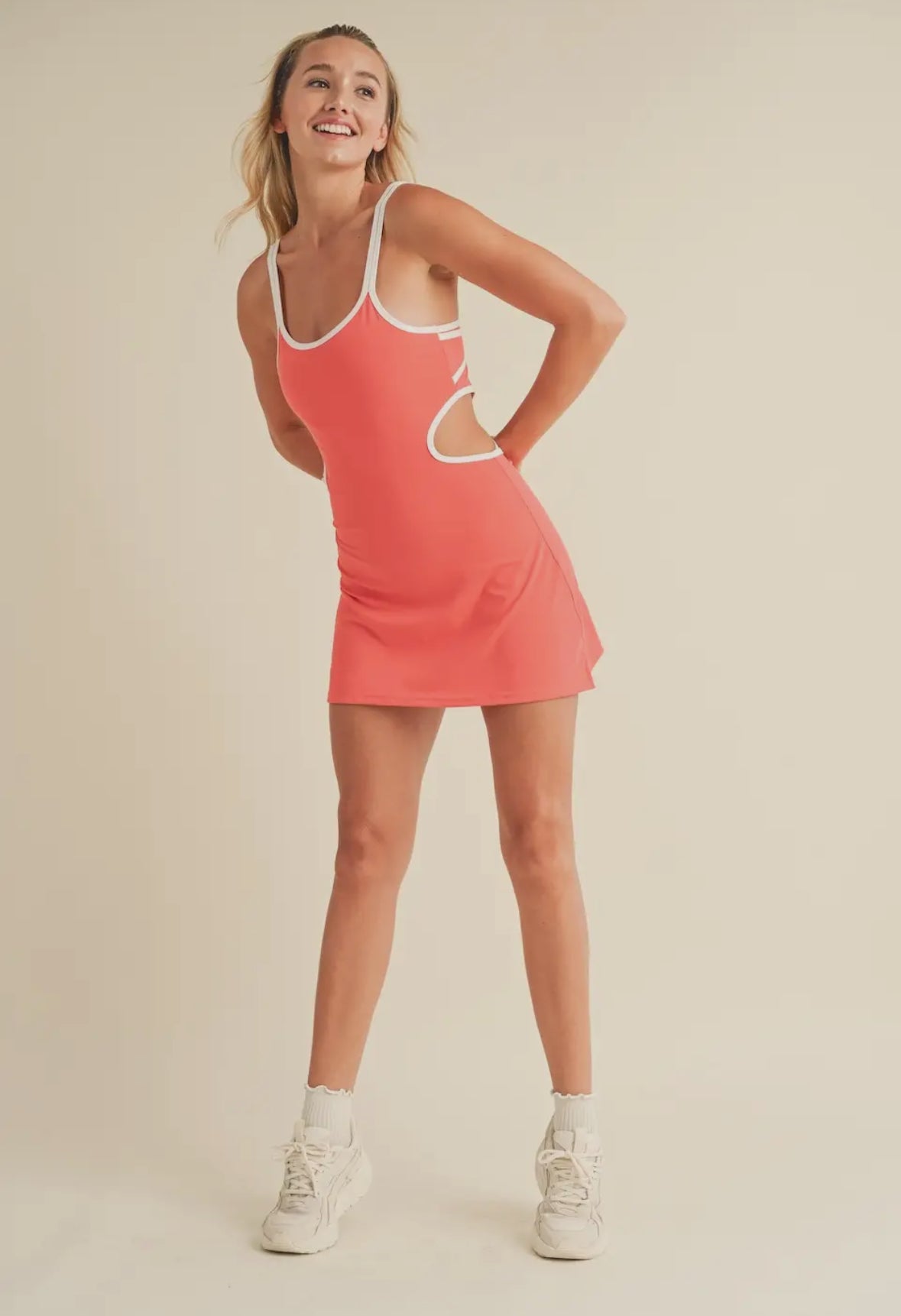 “On and off the court” athletic dress