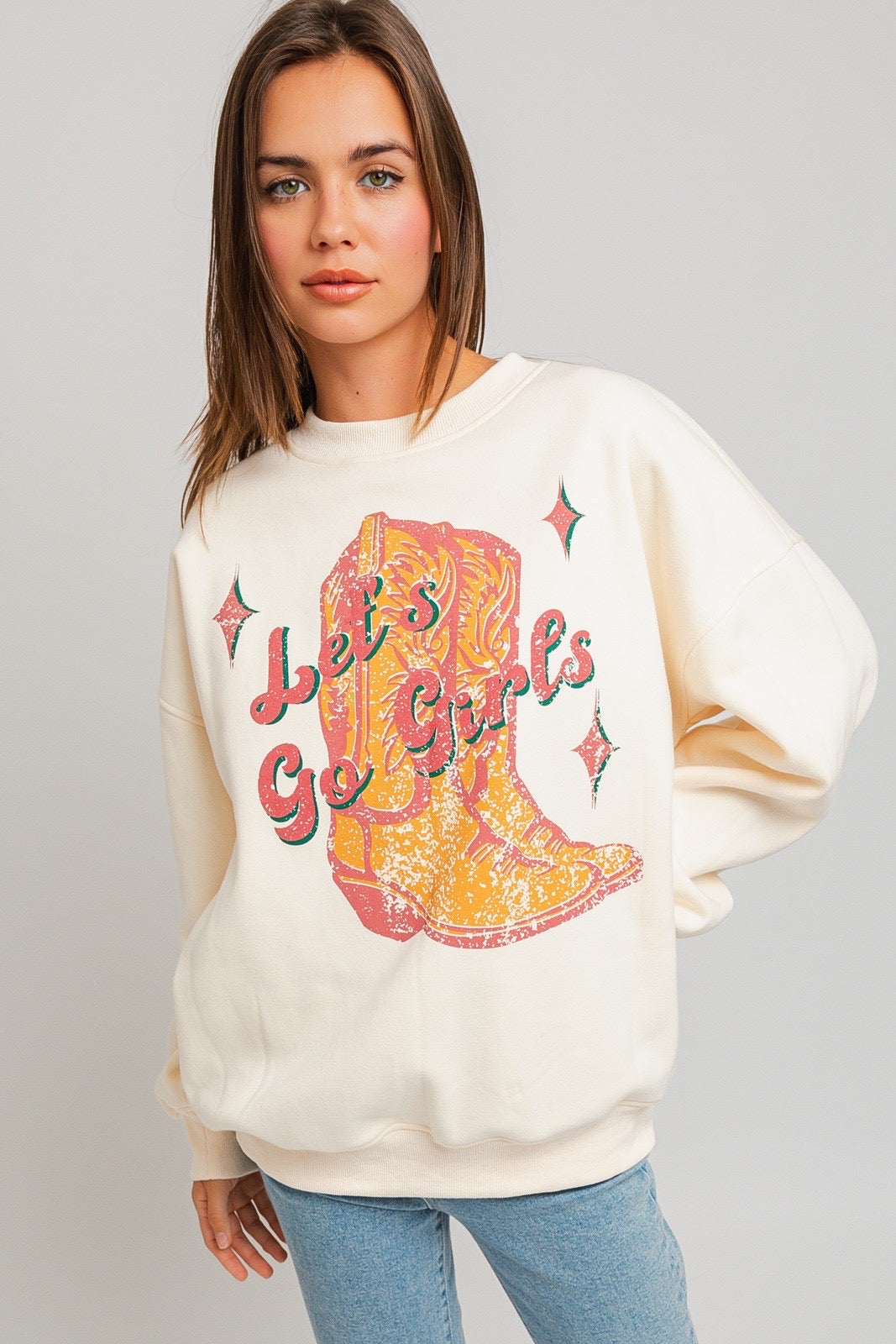 “Let’s Go Girls” sweatshirt