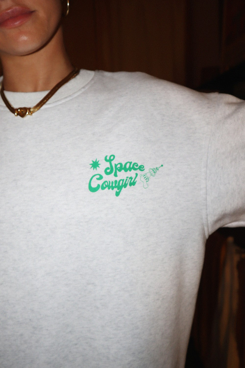 “Space Cowgirl” pullover sweatshirt