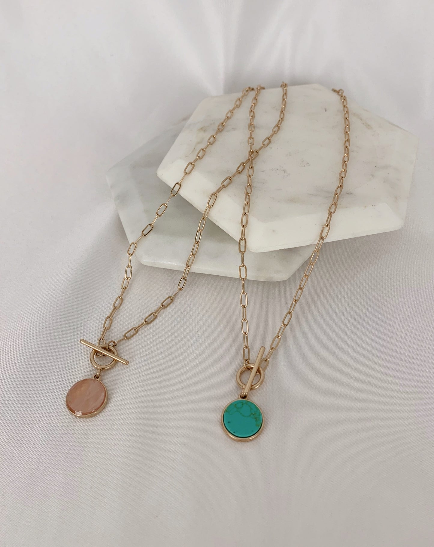 “Wanderer” stone necklace