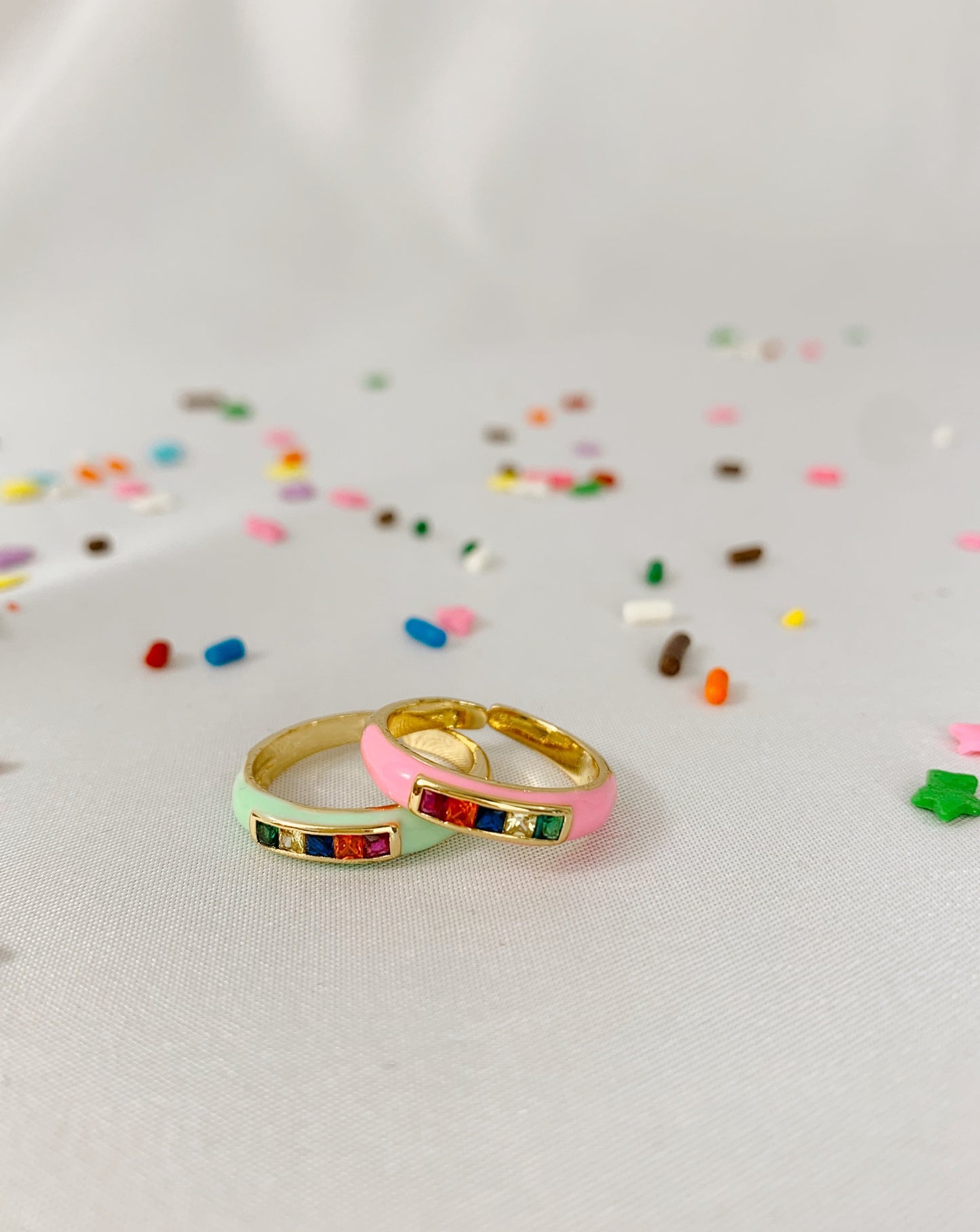 "rainbow connection" ring